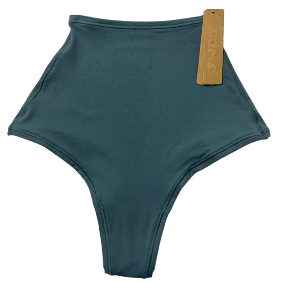 SKIMS Fits Everybody High Waisted Thong Lot of 2 Marble Kyanite XXS - Picture 4 of 11